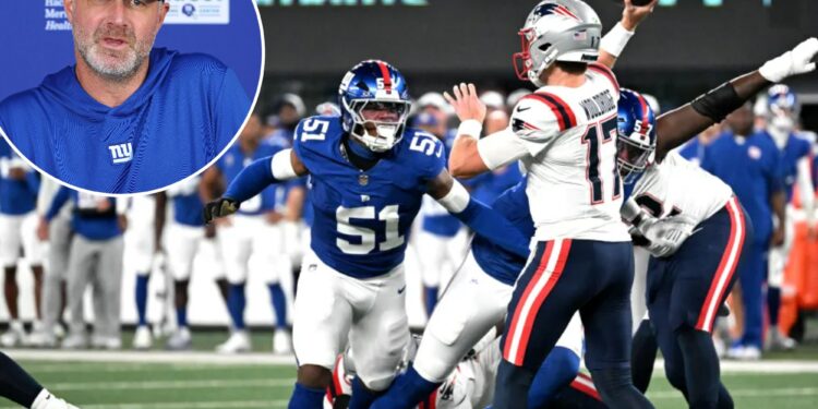 Giants 'mindful of' not overloading Abdul Carter in hype-filled debut