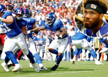 Giants taking lack of rushing attack 'personal' entering Week 2