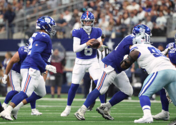 Giants unveil Jaxson Dart package as QB of the future makes NFL debut