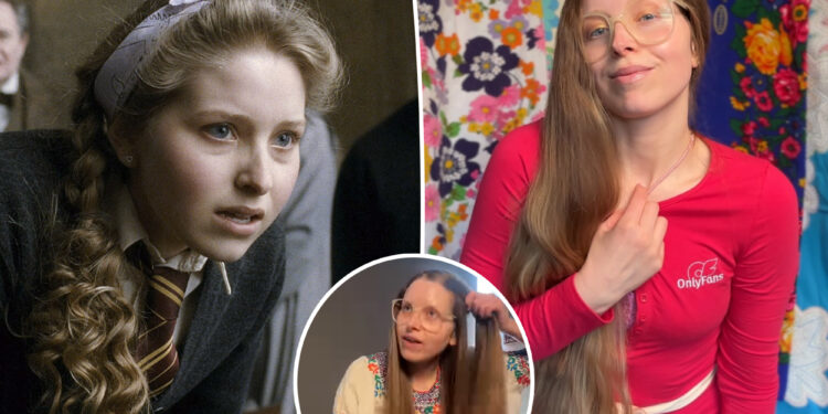 Harry Potter star Jessie Cave reveals ban from fan event over her OnlyFans page
