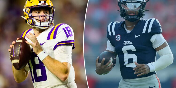 Here's how to watch LSU vs. Ole Miss for free: Time, livestream