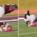 High school football player's spine fractures after player double his size body-slams him