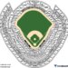 A map of The Bronx's Yankee Stadium.