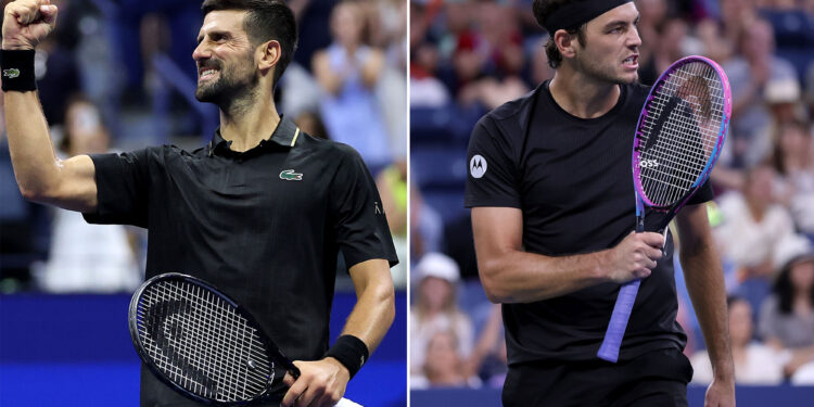 How to watch Fritz vs. Djokovic for free in US Open quarterfinals