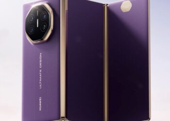 Huawei’s second trifold adds stylus support and purple pleather