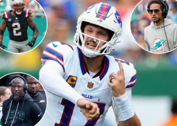 In the AFC East, it's the Bills and then everybody else