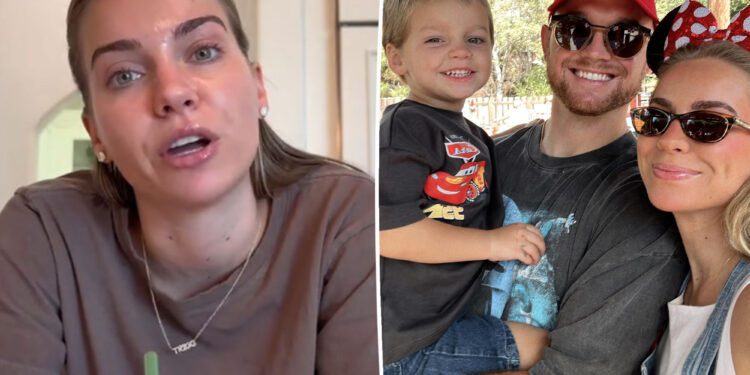 Influencer Emilie Kiser returns to TikTok for the first time since son's death