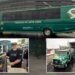 Inside Jets superfan's insane tailgate with 'electrical hydraulic' truck-grill and unmissable Gang Green bus