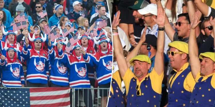 Inside the Ryder Cup fan rivalry