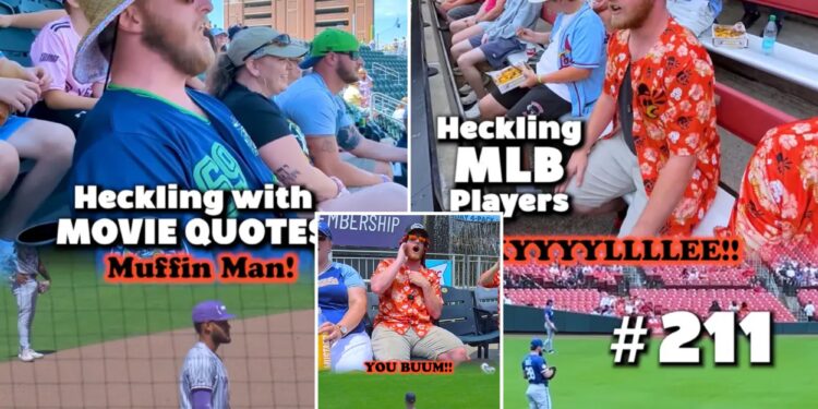 Inside the life of TrevsChirps, a 'professional heckler' putting a new spin on one of baseball's oldest pastimes