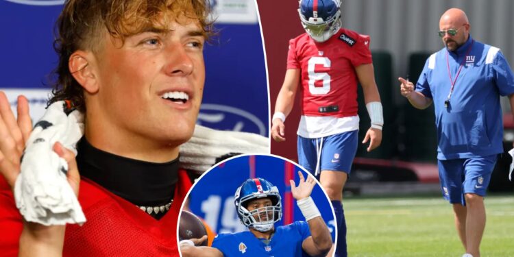 Jaxson Dart just became so much more than Russell Wilson's Giants understudy