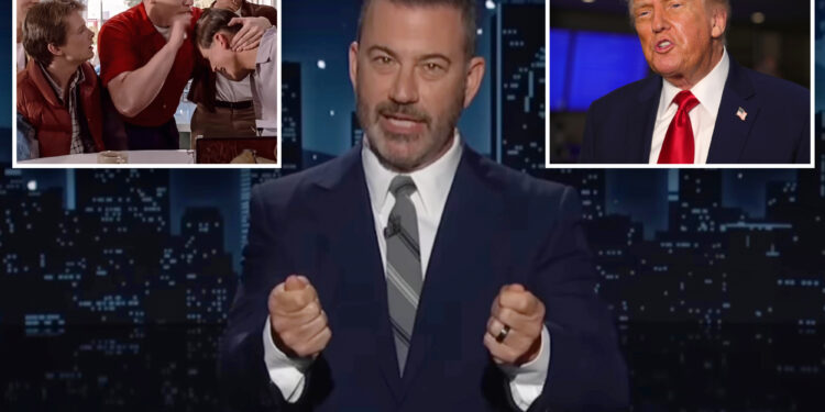 Jimmy Kimmel taunts MAGA, rips Trump as '80s-movie-style bully'