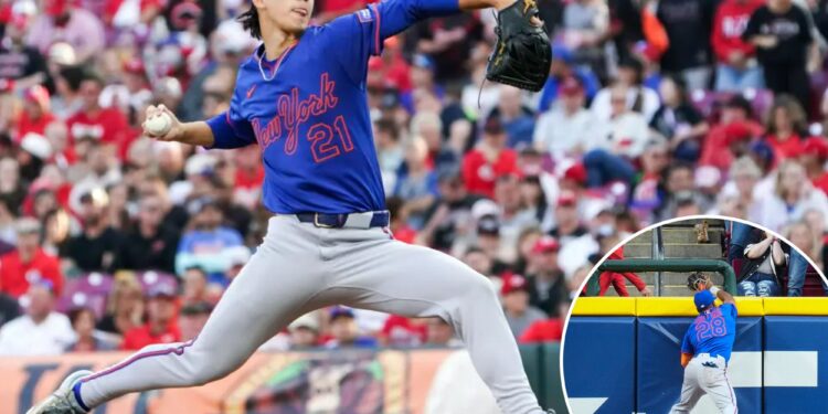 Jonah Tong sunk by three rare homers in Mets' loss to Reds