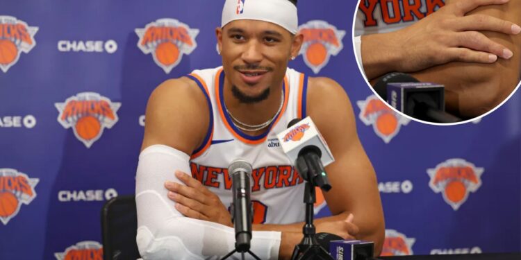 Josh Hart's injured finger remains a Knicks concern with few options