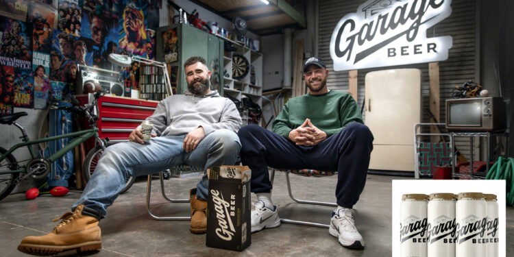 Kelce brothers' Garage Beer scores $200M touchdown, despite industry-wide booze slump