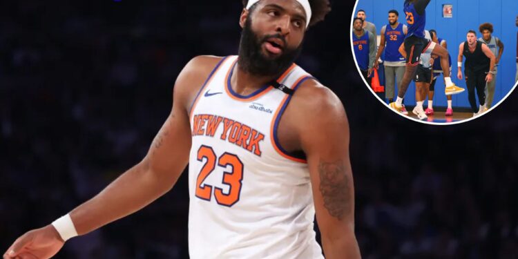 Knicks' Mitchell Robinson 'started own farm' in effort to boost health