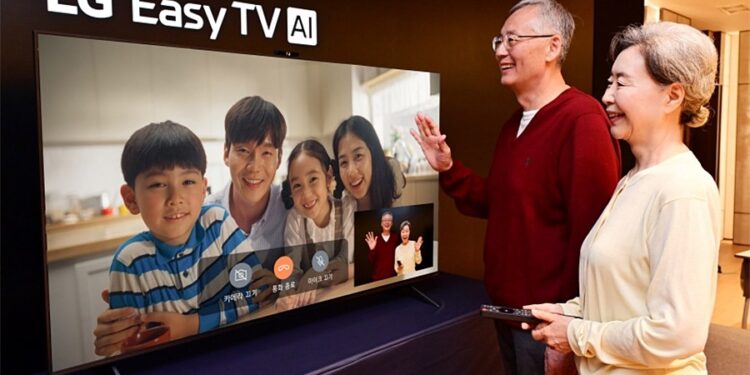 LG’s new TV is designed to be easier for seniors to use