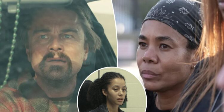 Leonardo DiCaprio stars in a huge, violent, hilarious blockbuster