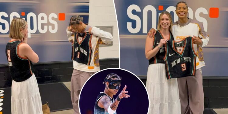 Liberty superfan knit her way into surreal Natasha Cloud moment