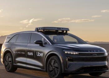 Lucid kicks off its Nuro-Uber robotaxi deal with delivery of first vehicle