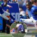 Malik Nabers carted off with injury in potential Giants nightmare
