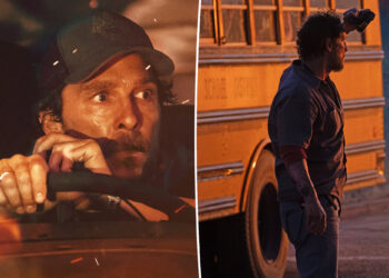 Matthew McConaughey's fire rescue movie 'The Lost Bus' will stress you out