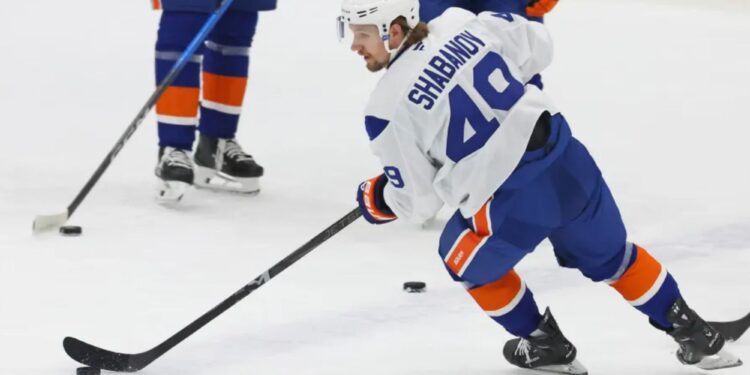 Maxim Shabanov already making outsized Islanders impression