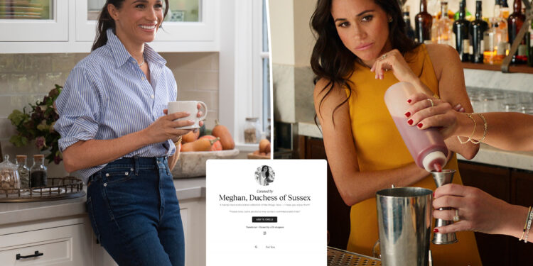 Meghan Markle quietly shuts down Instagram shop she launched to earn commission