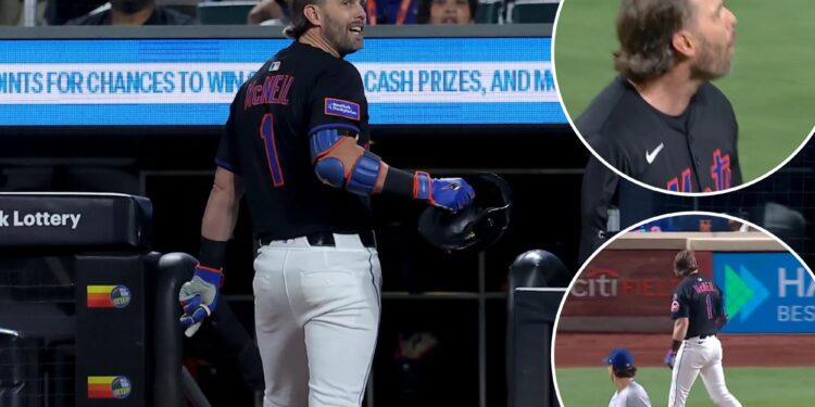 Mets' Jeff McNeil gets ejected after blowing up at umpire