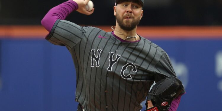 Tylor Megill underwent Tommy John surgery Monday, according to manager Carlos Mendoza, and is expected to spend all of next season rehabbing.