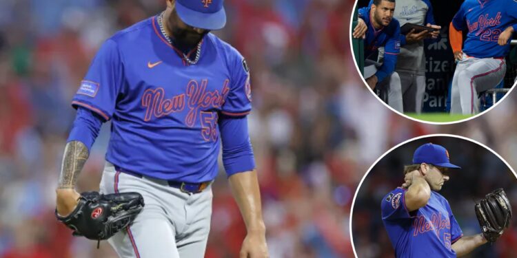 Mets hammered by Phillies as NL East hopes continue to dwindle