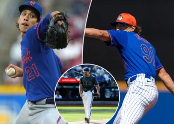 Mets unleashing young trio of arms in pressurized race is rare treat
