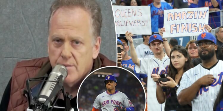 Michael Kay destroys Mets fans after missing playoffs: 'You deserve it'