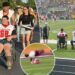 Michigan high school football player Colton Mims reunites with teammates after opponent fractured his spine