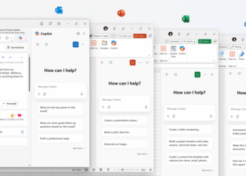 Microsoft’s Office apps now have free Copilot Chat features