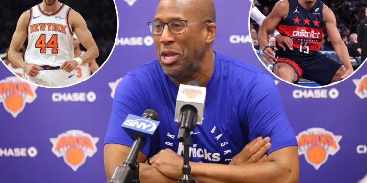 Mike Brown makes his Knicks roster battle expectations clear