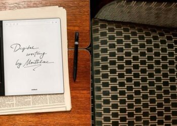Montblanc is getting into the digital notepad game