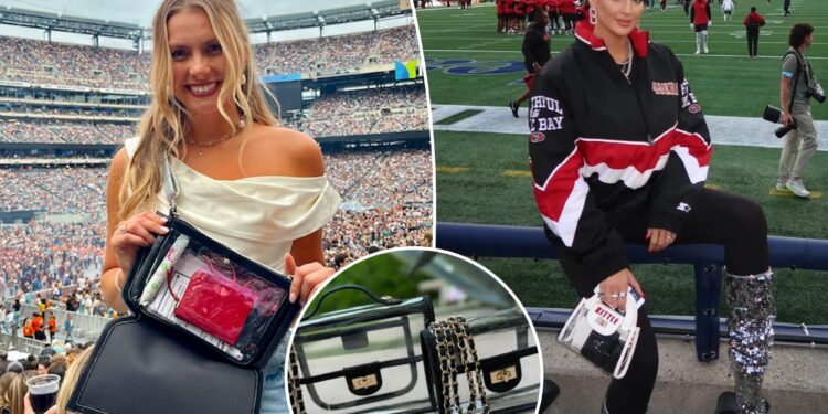 NFL clear bag policy hits runway as gameday gear gets fashionable