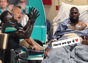 NFL fans stunned by Tyreek Hill's enthusiastic reaction to horror injury