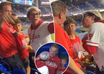 New video reveals what angry Phillies fan yelled at father before demanding ball from young son in viral outburst