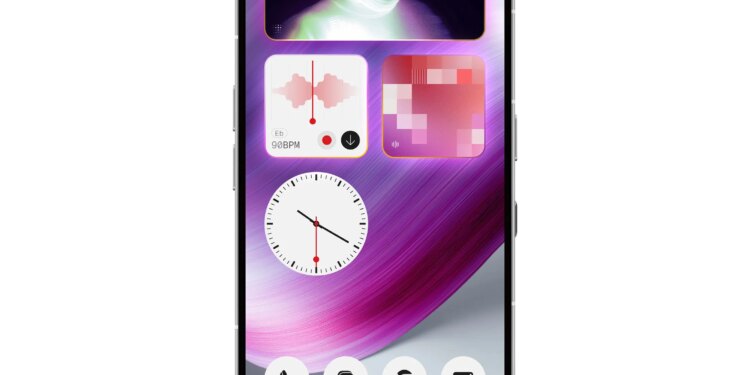 Some AI-generated widget apps on Nothing’s phone.