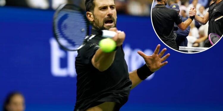 Novak Djokovic proves once again he can make time stop at US Open