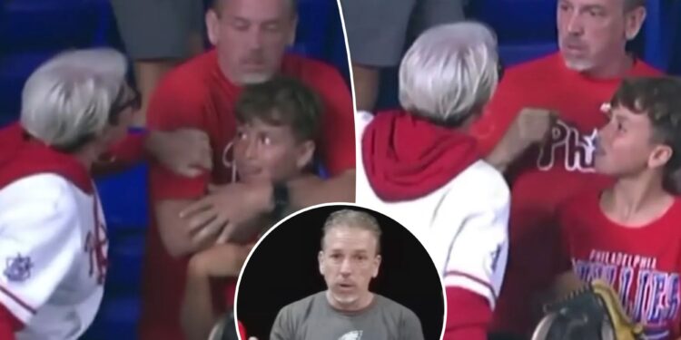 Phillies fan Drew Feltwell reveals why he gave home run baseball to viral woman who demanded it from his son