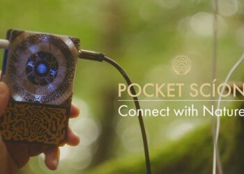 Pocket Scion is a synth you play with plants