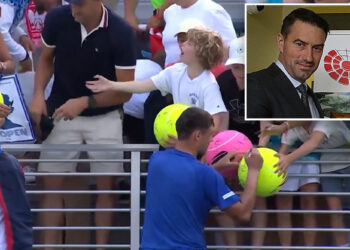 Polish CEO Piotr Szczerek, who snatched hat from boy at US Open, finally apologizes for behavior