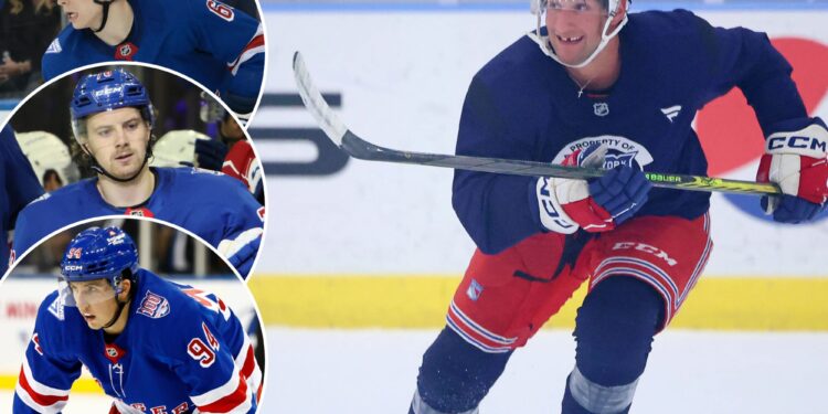 Quartet of young Rangers getting long look with chance to make roster