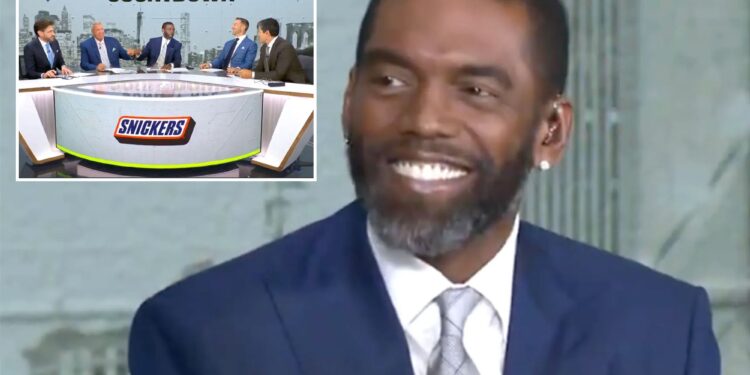 Randy Moss makes heartfelt return to ESPN after cancer battle