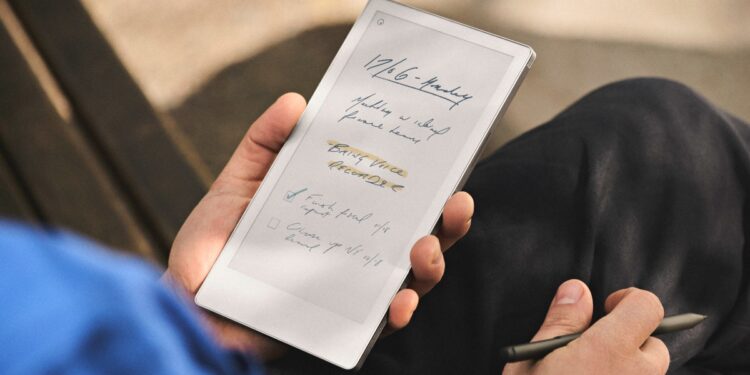 Remarkable’s Paper Pro Move digital notepad is smaller than a paperback