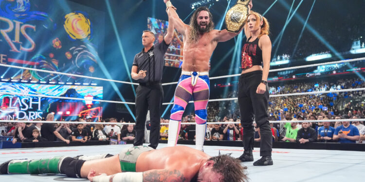 Rollins, Lynch's WWE Clash in Paris team-up could mean AJ Lee returns