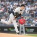 New York Yankees pitcher Ryan Yarbrough pitching.